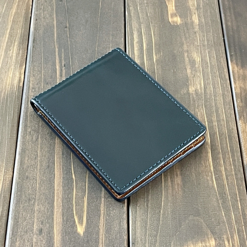 HORWEEN シェルコードバン × クロムエクセル マネークリップ