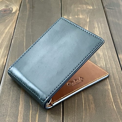 HORWEEN シェルコードバン × クロムエクセル マネークリップ HORWEEN シェルコードバン × クロムエクセル マネークリップ