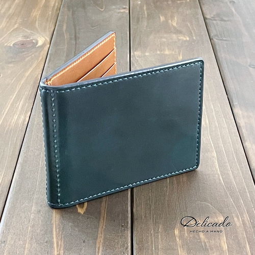 HORWEEN シェルコードバン × クロムエクセル マネークリップ HORWEEN シェルコードバン × クロムエクセル マネークリップ