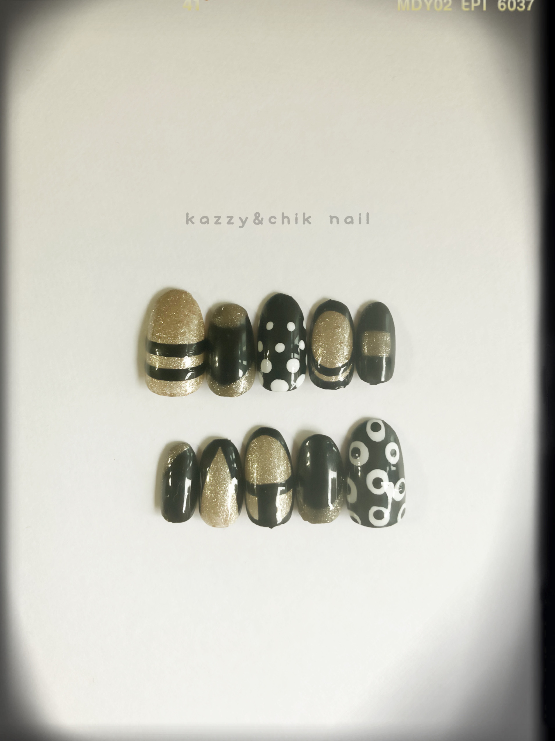 オーダー ネイルチップ boy next door🚪🩵 ネイルチップオーダー受付中です💭 オーダー