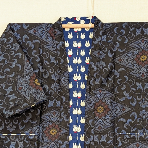 衝立　着物生地で柄を作っております☆ ostt-okmr25-200a.jpg