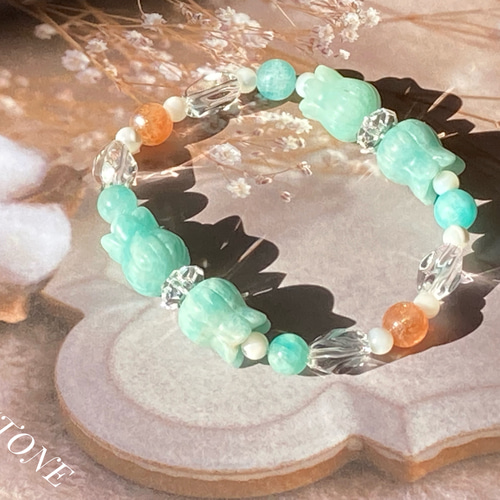 ★特選NEW★希望の石♢ホープストーン【希少☆ネオンアマゾナイトさざれ】❤️ ☆特選NEW☆希望の石♢ホープストーン【希少☆ネオン