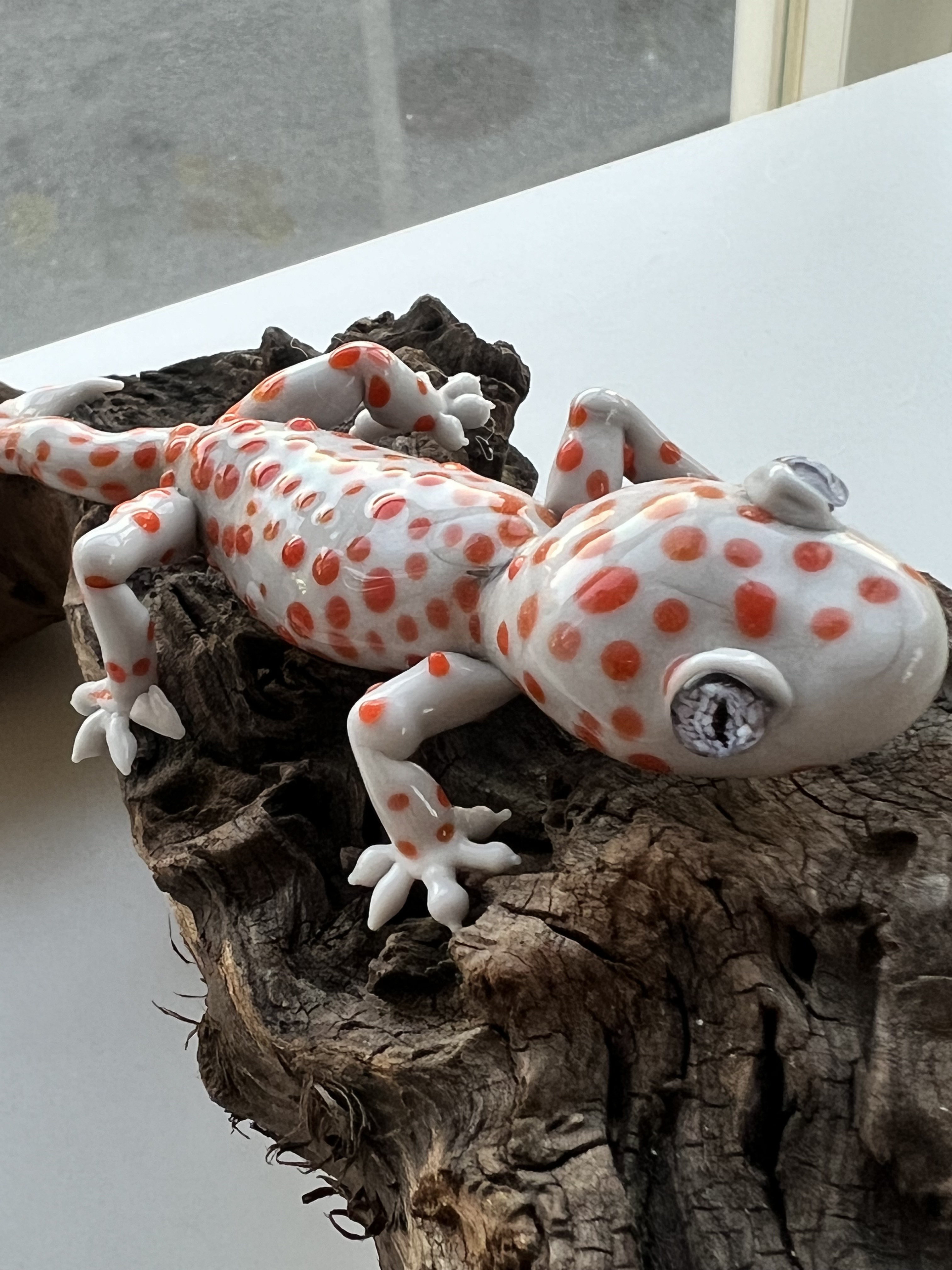 ヤモリの置物　ガラス製 81-OB3BmjwL._AC_UF894,