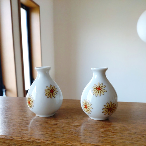 九谷焼＊日本製一輪挿しドライフラワーセット❀インテリア ギフト