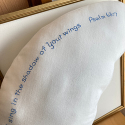 ダブルガーゼ みつばさクッション 2枚目の画像