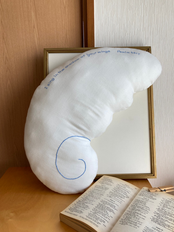 ダブルガーゼ みつばさクッション 7枚目の画像