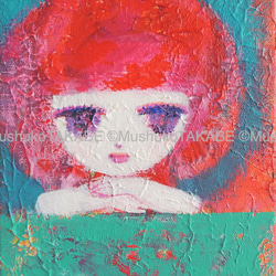 [cherry]#原画 #絵画 #ミニアート 4枚目の画像