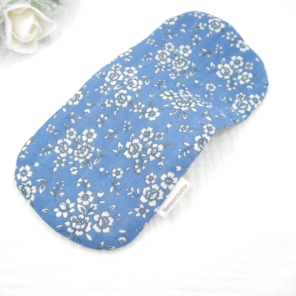 ふわもこハンカチ｜シンプルフラワー-Simple Flower-｜S・10×20cm｜ガーゼハンカチ｜プチギフト 9枚目の画像