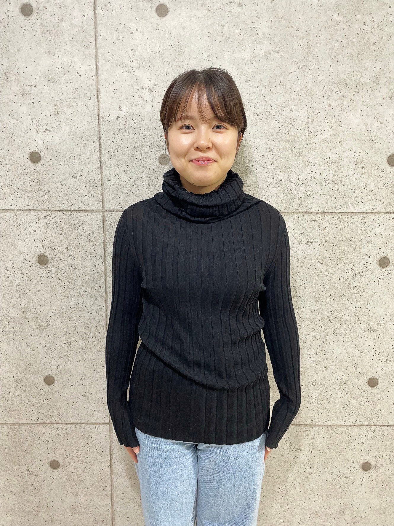 スヌードセーター