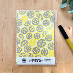 カラシレンコンのレターセット 2枚目の画像