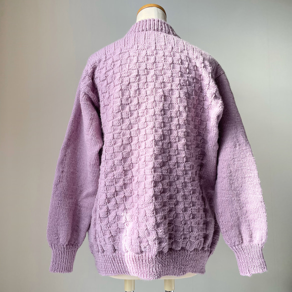 手編みのセーター7 メリノウール100% 7枚目の画像