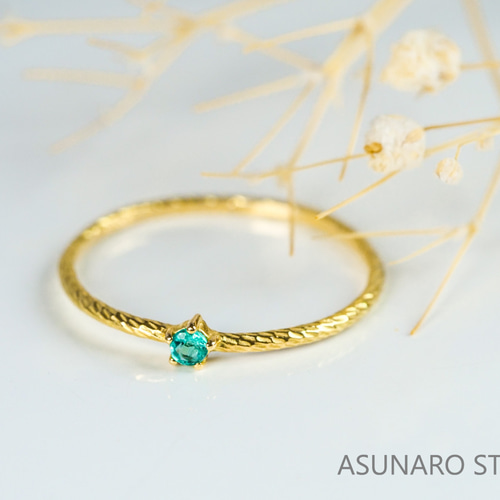 K18YG リング 11号 リング K18 18金 YG イエローゴールド 指輪 11号 ダイヤ 0.57 総重量約