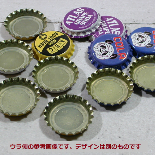 ビンテージビールキャップ15個セット ♛アメリカのビール王冠キャップ / ヴィンテージデザイン復刻版 未使用