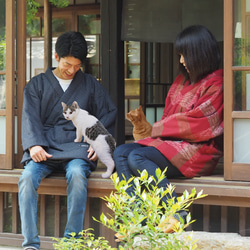 ねん猫はんてんー赤大縞ー 5枚目の画像