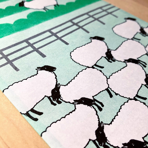 ヒツジのレターセット 3枚目の画像