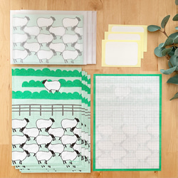 ヒツジのレターセット 1枚目の画像