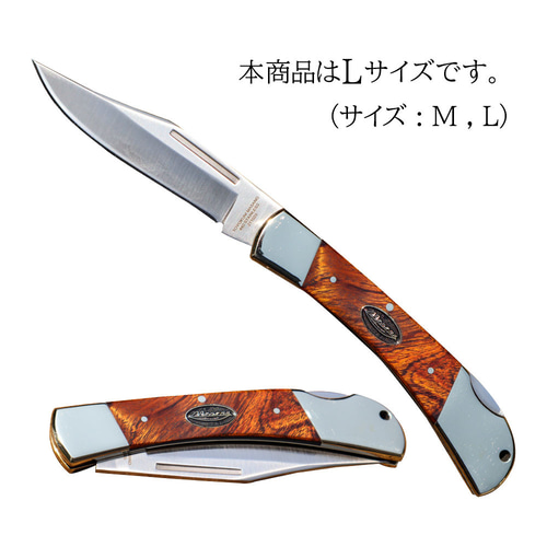フォールディングナイフ「MASANO 006」(L)アイアンウッド フォールディングナイフ「MASANO 006」(L)アイアンウッド
