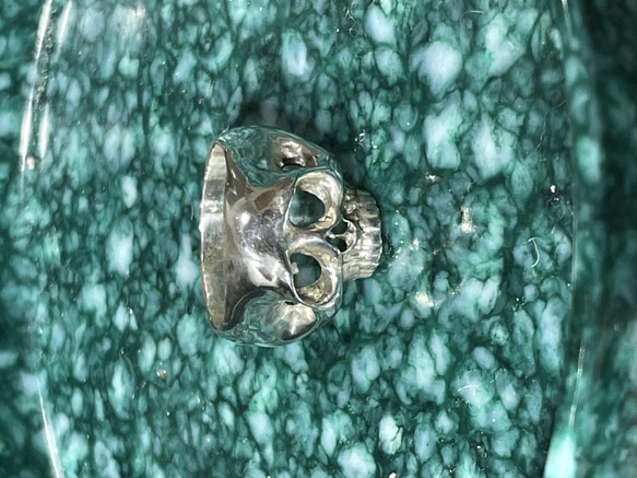 silver925 vanites skull ring 1枚目の画像