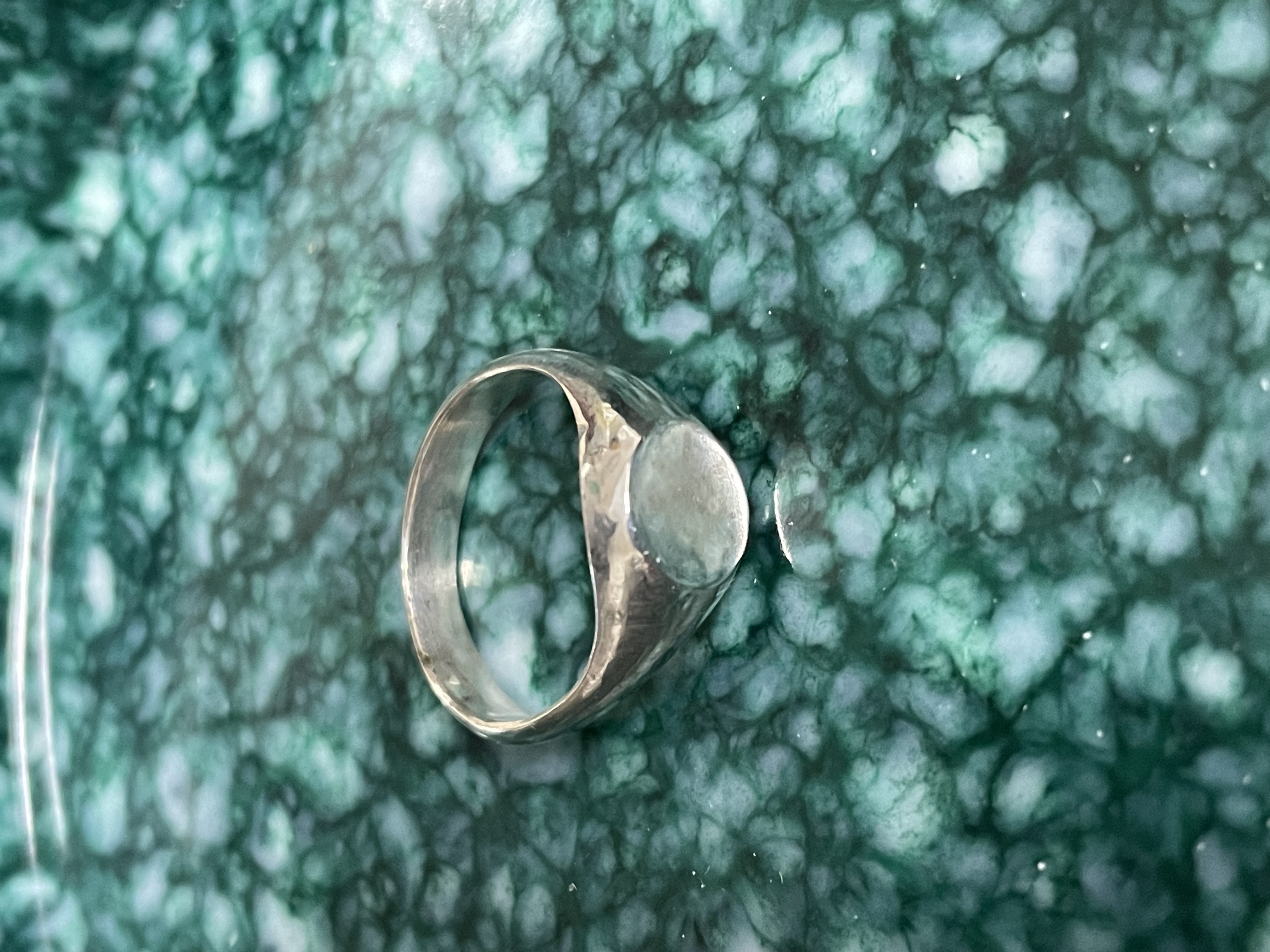 silver925 small signet ring