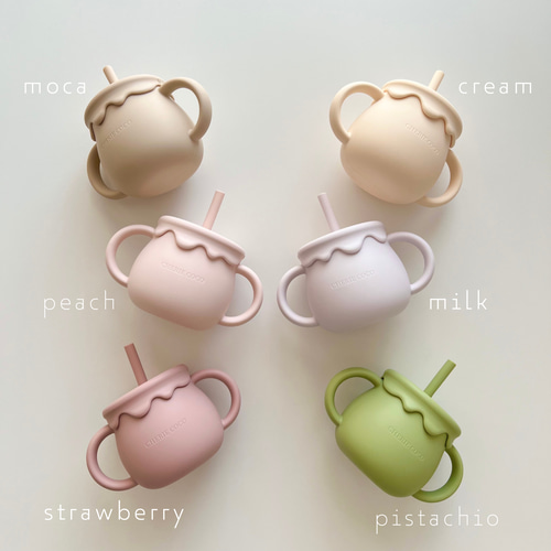 即納あり◇10color 3wayシリコンハニーカップ(203) | こどもふく moco kids