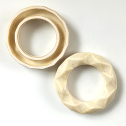數位幾何陶瓷系列-圓形筷架(三角連續組合) 第3張的照片