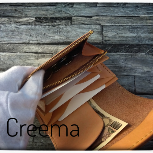 お札を折らず収納できます☆収納力抜群♪◇トラッカーショート  