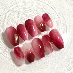 うにょうにょニュアンスネイル ネイルチップ（つけ爪