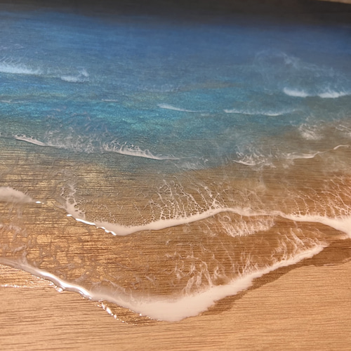 2点セット　レジンアート　海アート　エポキシレジンアート　インテリア　壁掛け 2点セット レジンアート 海アート エポキシレジンアート