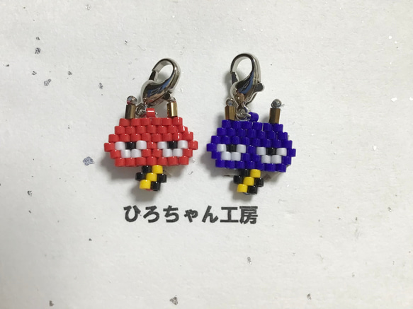 赤鬼or青鬼マスクチャーム その他アクセサリー ひろちゃん工房 通販