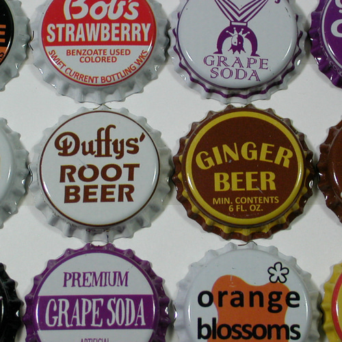 ♛アメリカのビール王冠キャップ / ヴィンテージデザイン復刻版 未使用