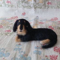 ちょこ様ご依頼品 ダックスちゃん 羊毛フェルト mi-wa 通販 16305523