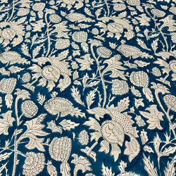 インド ブロックプリント (ハンドプリント生地) 幅110cm×長さ50cm