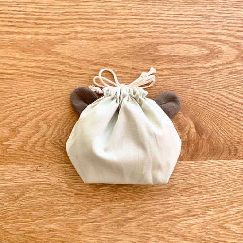 各柄】くまみみコップ袋/入園入学グッズ巾着 弁当袋 Hanamalco 通販