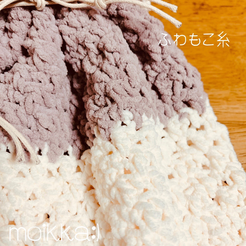 ぽこぽこお花バッグ バッグin巾着 セット ハンドバッグ moikka:) 通販