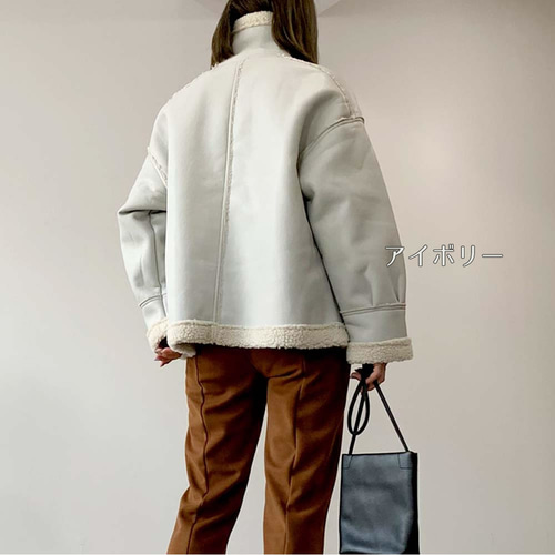 SALE ｴﾄﾗﾝｾﾞꕤ毛足のあるムートンがふわっとし女性らしいフェイク