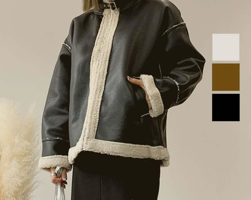 SALE ｴﾄﾗﾝｾﾞꕤ毛足のあるムートンがふわっとし女性らしいフェイク