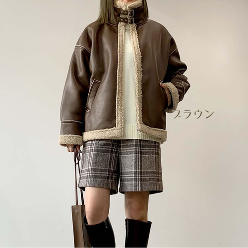 SALE ｴﾄﾗﾝｾﾞꕤ毛足のあるムートンがふわっとし女性らしいフェイク