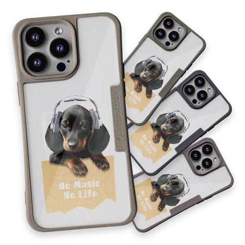 iPhone16/iPhone16e/iPhone16 Pro/iPhone15 犬 コンポスケース