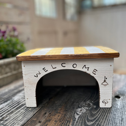 62《キャットハウス》りんご箱 ネコ 猫 犬 小屋 ケージ 木箱 ペット