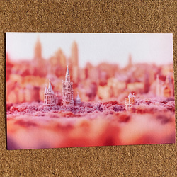 ポストカード　Miniature Fantastic Town ④ 2枚目の画像
