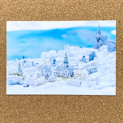 ポストカード　Miniature Fantastic Town ⑥ 2枚目の画像