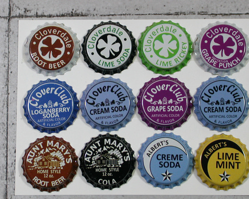 ♛アメリカのビール王冠キャップ / ィンテージデザイン復刻版 未使用品