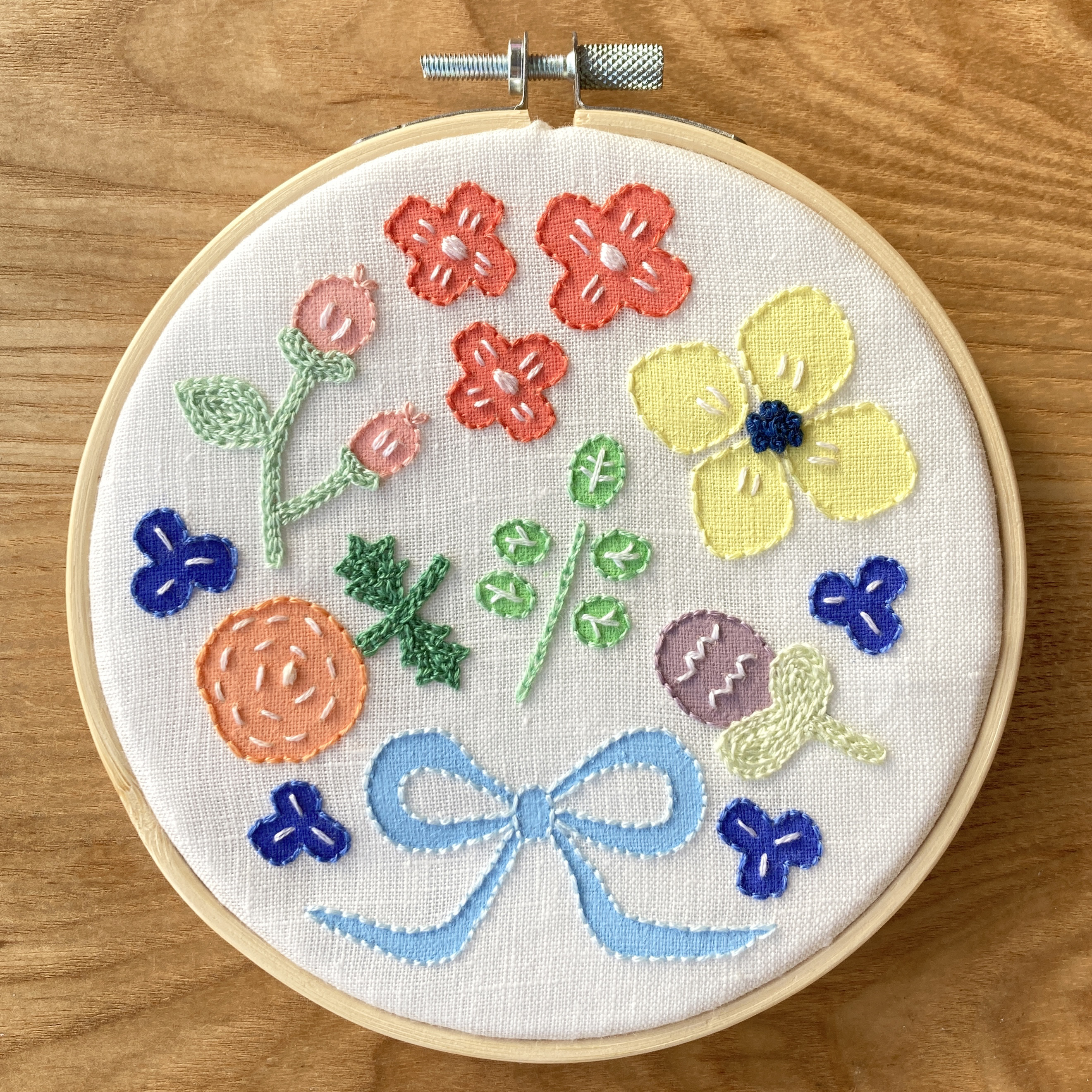 【税込】 ハンドメイド 刺繍 壁掛け 絵画