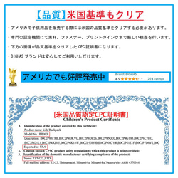 キッズ リュック 子供 リュックサック バックパック 保育園 女の子 男の子 幼稚園 園児 幼児 通園 遠足 こども 8枚目の画像