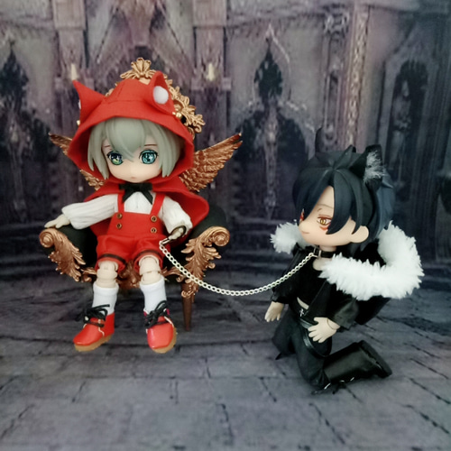 オビツ11 反転おとぎ話セット ＜赤ずきん反転＞ 1/12ドール服 ドール