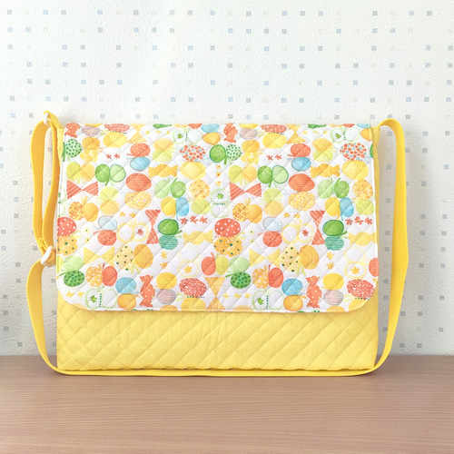 まぁちゃん様　図書バッグ　図書袋　絵本袋　ショルダー　ヌビハート　キルト まぁちゃん様 図書バッグ 図書袋 絵本袋 ショルダー ヌビハート キルト