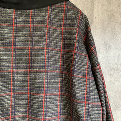 Sale チェックのテーラードジャケット　Checked tailored jacket 5枚目の画像