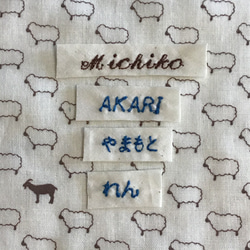 (刺繍名入可)巾着袋　かわいい近衛兵 4枚目の画像