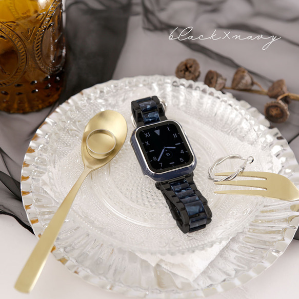 ４色　腕時計 ベルト アップルウォッチ　applewatch マーブル#mm00000198 2枚目の画像