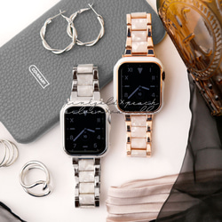 ４色　腕時計 ベルト アップルウォッチ　applewatch マーブル#mm00000198 1枚目の画像